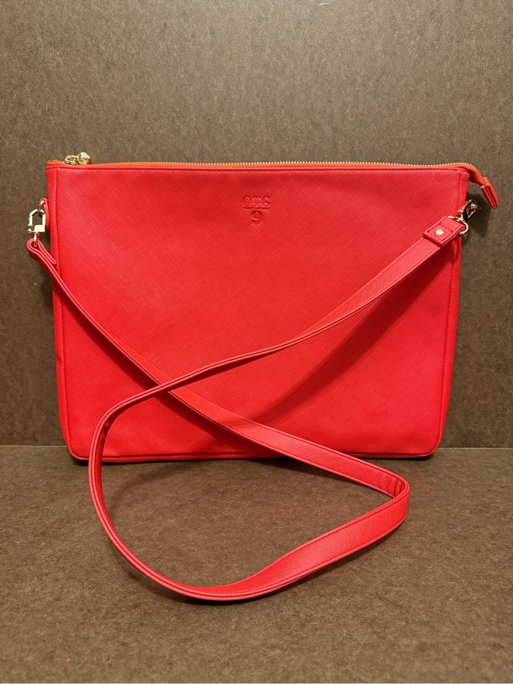 OTG247 #9 Red Crossbody Clutch Bag - computer bag